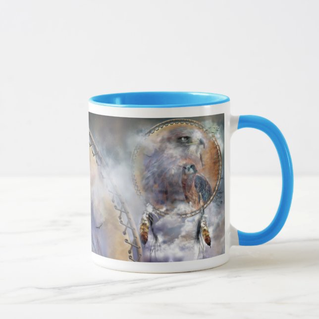 Spirit Hawk Mug (Right)