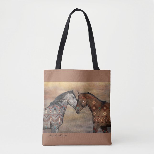 Spirit Horses Tote Bag (Front)