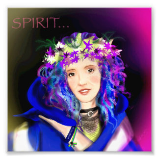 Spirit lassy photo print