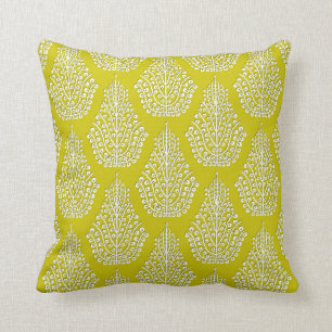 SPIRIT lime white Cushion