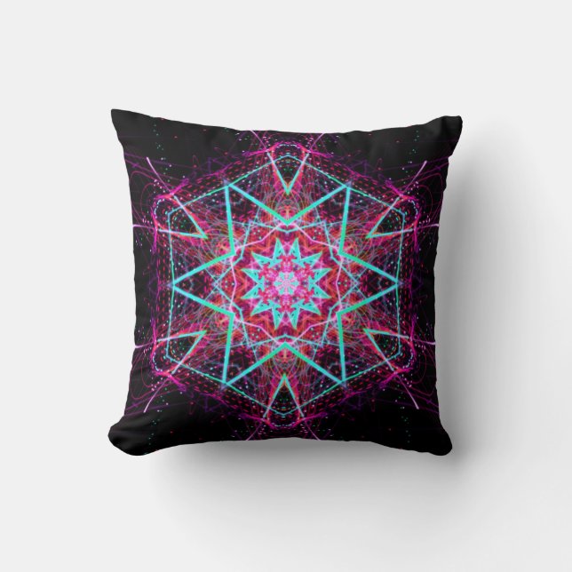 Spirit Mandala - 1 Throw Pillow (Front)