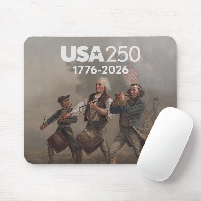 Spirit of 76 - America's 250th Birthday Mouse Pad (With Mouse)