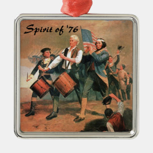 Spirit of '76 metal tree decoration
