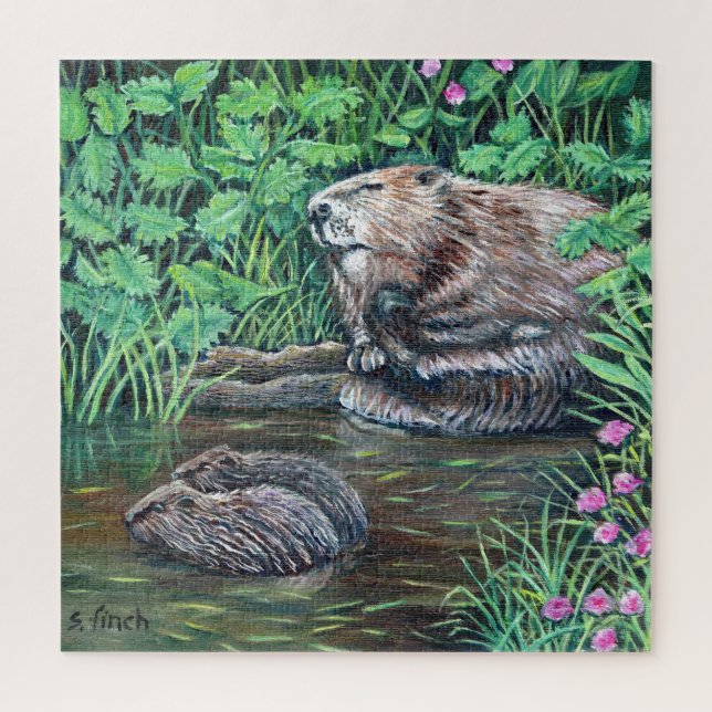 Spirit of Beaver Jigsaw Puzzle (Vertical)