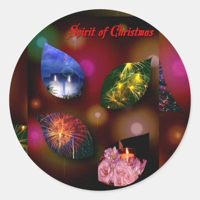 Spirit of Christmas Sticker (Front)