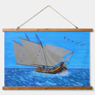 Spirit of Dana point Hanging Tapestry