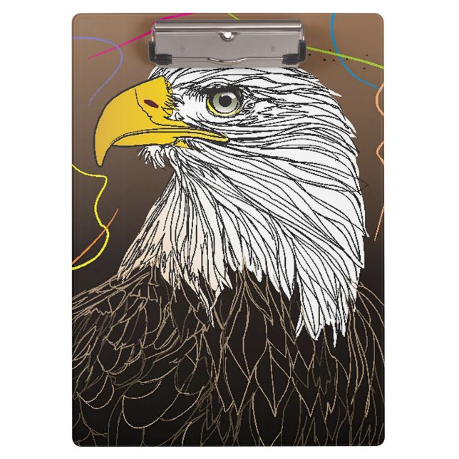 Spirit Of Eagle Clipboard (Front)