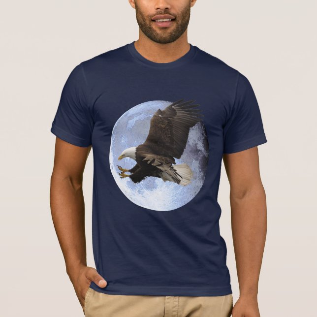 SPIRIT of FREEDOM Bald Eagle Wildlife T-Shirt (Front)