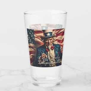Spirit of Freedom in Red, White and Blue Glass