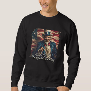 Spirit of Freedom in Red, White and Blue Sweatshirt