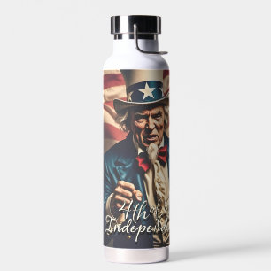 Spirit of Freedom in Red, White and Blue Water Bottle