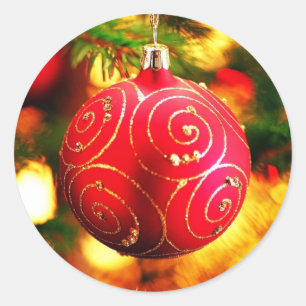 Spirit of Holidays Classic Round Sticker