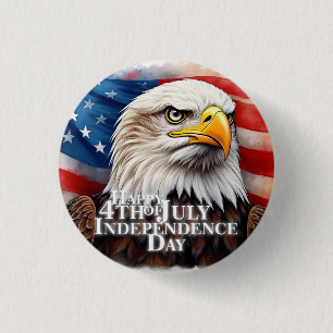 Spirit of Independence 3 Cm Round Badge