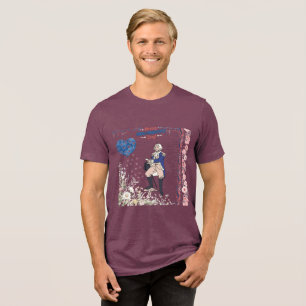 Spirit of Independence Glow maroon Tri-Blend Shirt