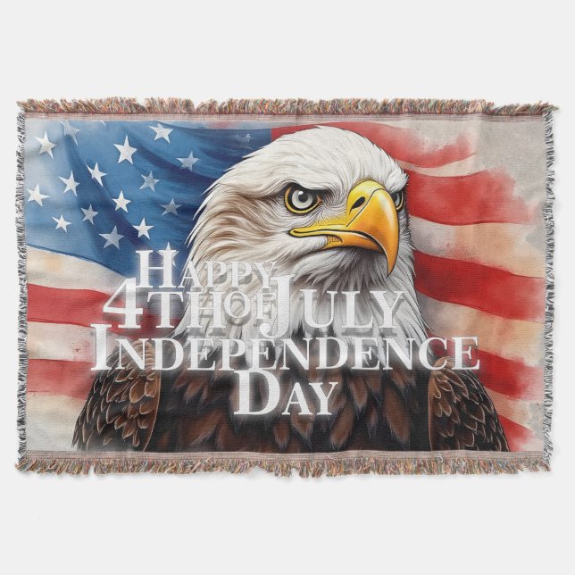 Spirit of Independence Throw Blanket (Front)