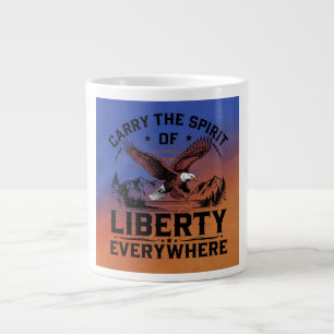 Spirit of Liberty Large Coffee Mug
