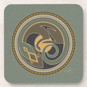 Spirit Of Lizard Coaster
