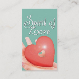 Spirit of love business card