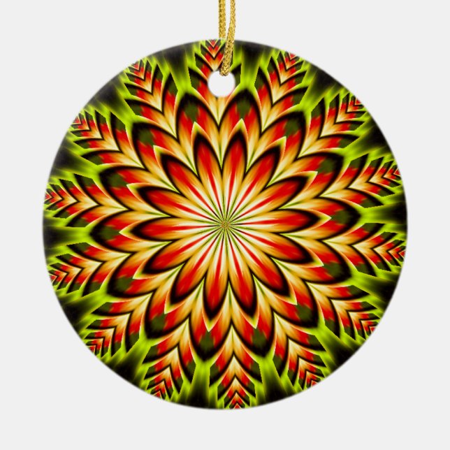 Spirit of Love_ Ceramic Tree Decoration (Front)