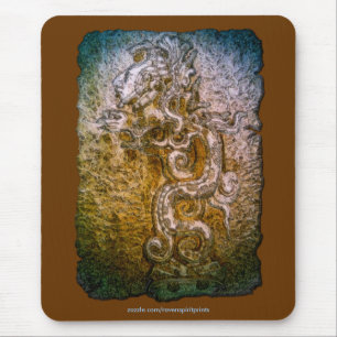 Spirit of Mexico & Peru, Mayan Incan Design Mouse Pad