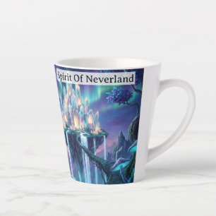 Spirit Of Neverland Never Grow Up Personalized Latte Mug