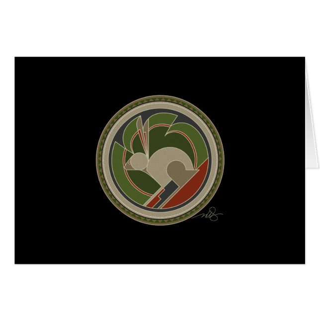 Spirit of Rabbit Greeting Card (Front Horizontal)