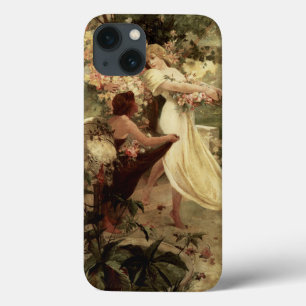 Spirit Of Spring by Alphonse Mucha iPhone 13 Case