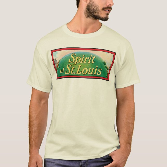 Spirit of St. Louis Cigar Label T-Shirt (Front)