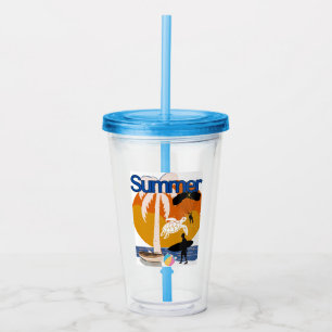 Spirit of Summer Acrylic Tumbler