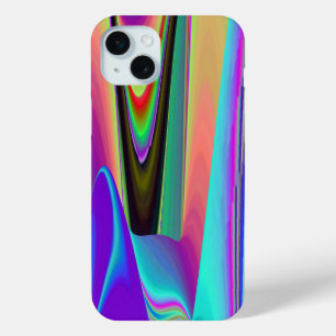 Spirit of Summer Breeze , Abstract 3D Rainbowart iPhone 15 Mini Case