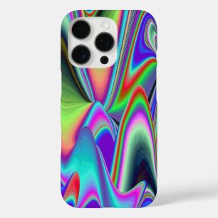 Spirit of Summer Breeze , Abstract 3D Rainbowart iPhone 16 Pro Case