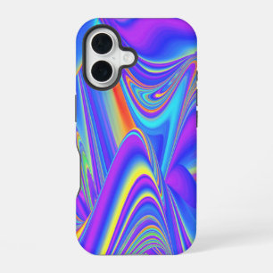 Spirit of Summer Breeze , Abstract 3D Rainbowart iPhone 16 Case