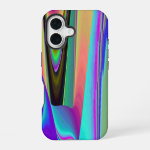 Spirit of Summer Breeze , Abstract 3D Rainbowart iPhone 16 Case