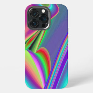 Spirit of Summer Breeze , Abstract 3D Rainbowart iPhone 13 Pro Case