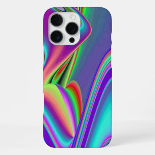 Spirit of Summer Breeze , Abstract 3D Rainbowart iPhone 16 Pro Max Case