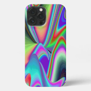 Spirit of Summer Breeze , Abstract 3D Rainbowart iPhone 13 Pro Max Case