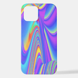 Spirit of Summer Breeze , Abstract 3D Rainbowart iPhone 12 Case