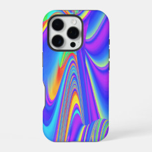 Spirit of Summer Breeze , Abstract 3D Rainbowart iPhone 16 Pro Case