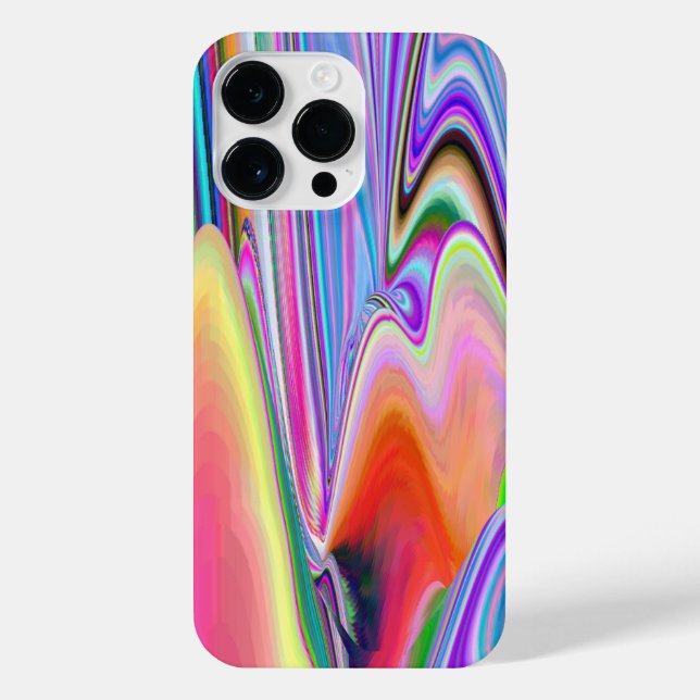 Spirit of Summer Breeze , Abstract 3D Rainbowart iPhone Case (Back)