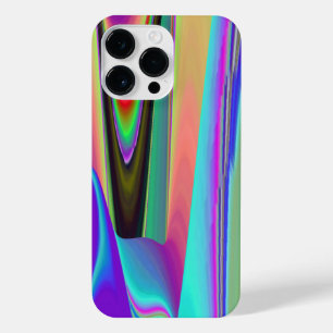 Spirit of Summer Breeze , Abstract 3D Rainbowart iPhone 14 Pro Max Case