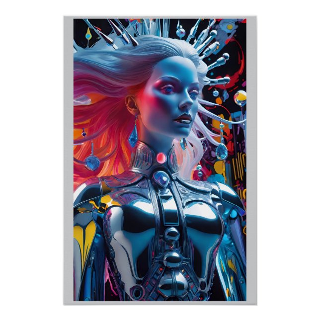 Spirit of Technological Distancing Poster (Front)