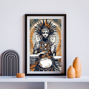 Spirit of the Ancestral Beat Poster