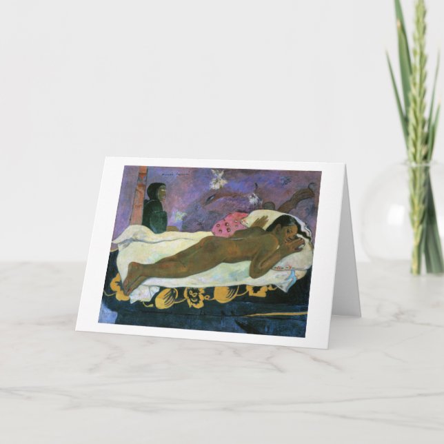 Spirit of the Dead Watching, Gauguin Card (Front)