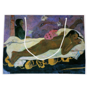 Spirit of the Dead Watching, Gauguin Large Gift Bag