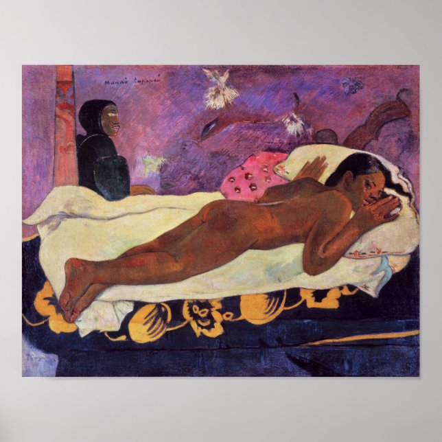 Spirit of the Dead Watching | Paul Gauguin | Poster (Front)