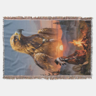 Spirit of the Eagle Throw Blanket