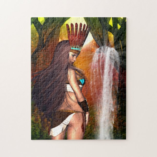 Spirit of the Falls Jigsaw Puzzle (Vertical)