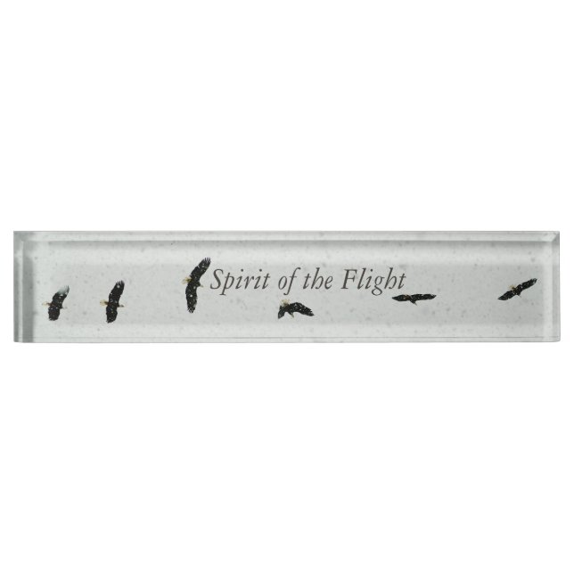 Spirit of the Flight Nameplate (Front)