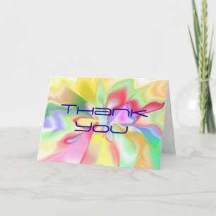 Spirit of the Flower Thank You Note Card