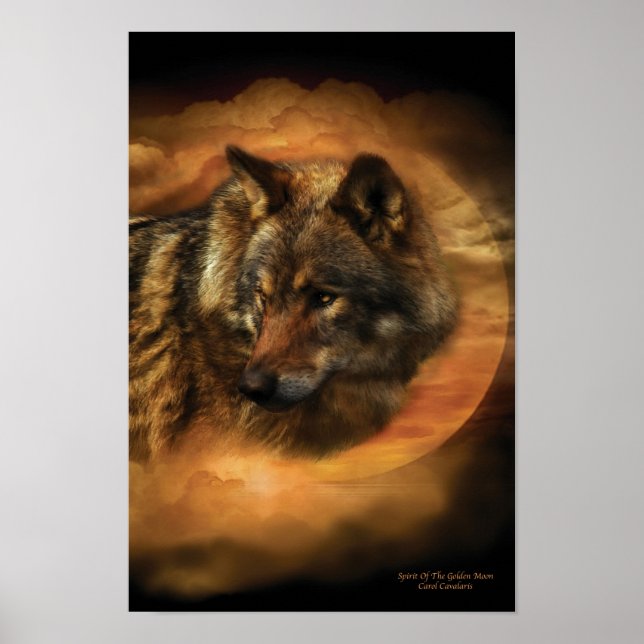 Spirit Of The Golden Moon Poster/Print Poster (Front)